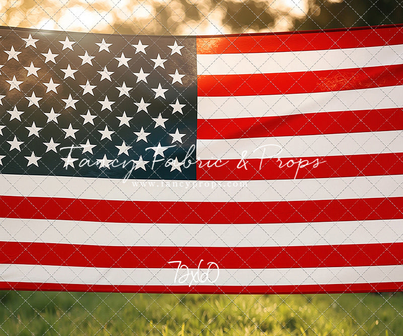 Stars & Stripes Sunset - With Sweep Option