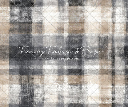 Stone & Sand Tartan - With Sweep Option