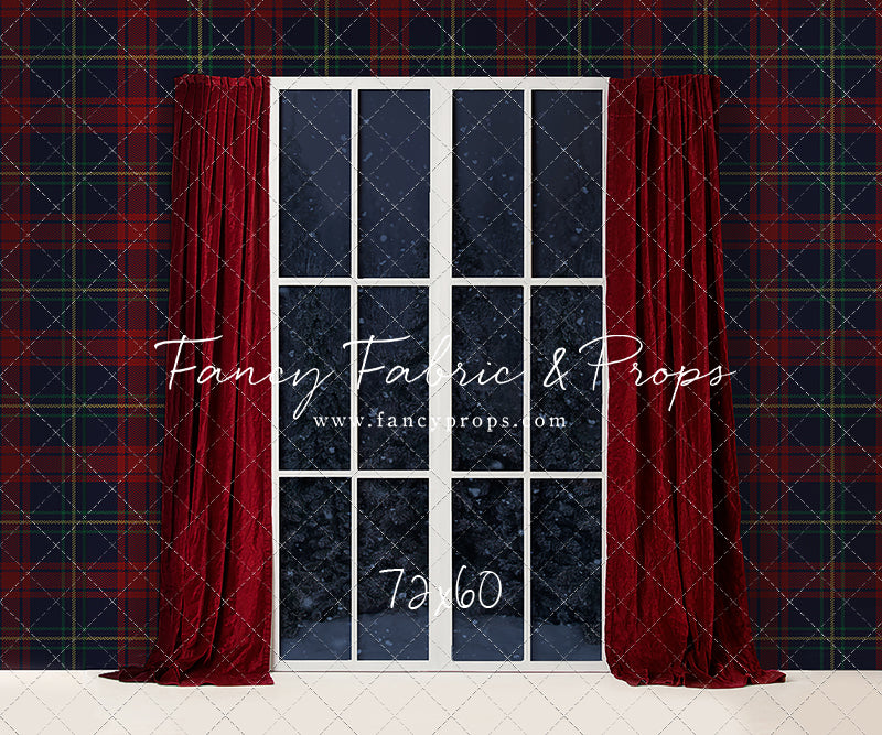 Tartan Traditional Mantle Window