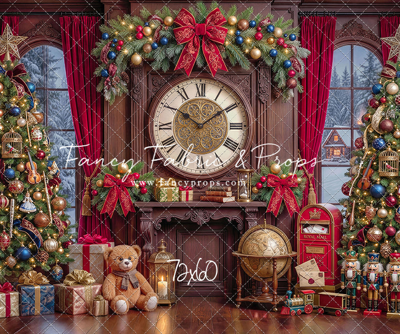 The Grand Christmas Clock - with Sweep Option