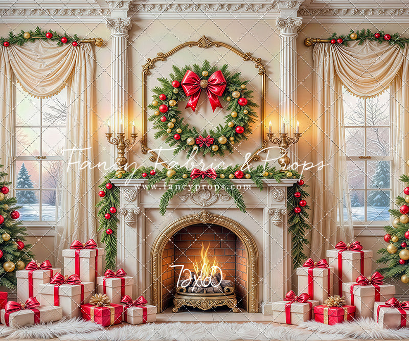 The Ivory Noel Parlor - with Sweep Option