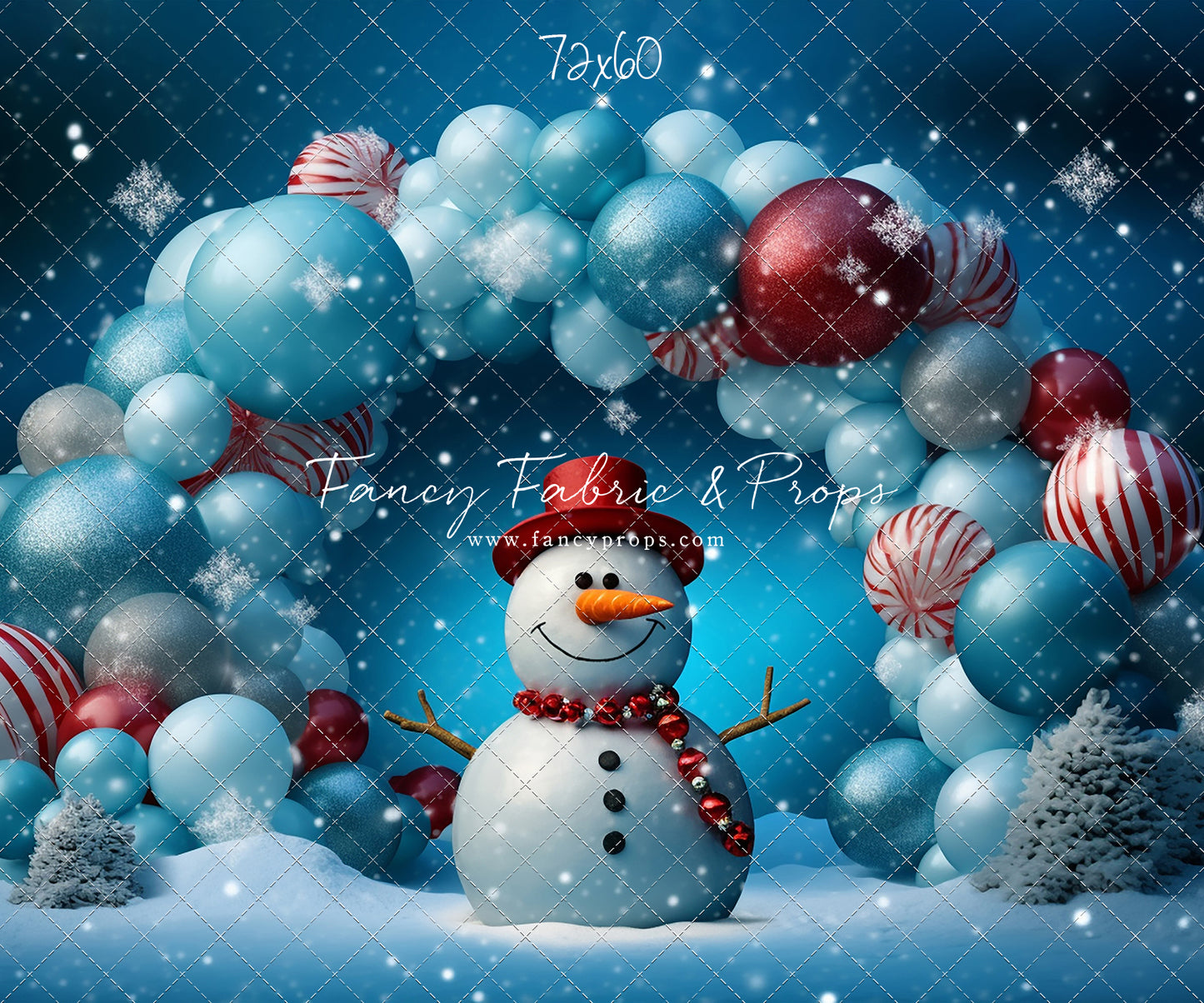 Top Hat Jolly Snowman