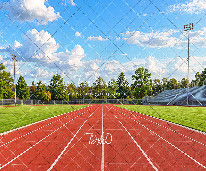 Track & Field Starting Line - With Sweep Option
