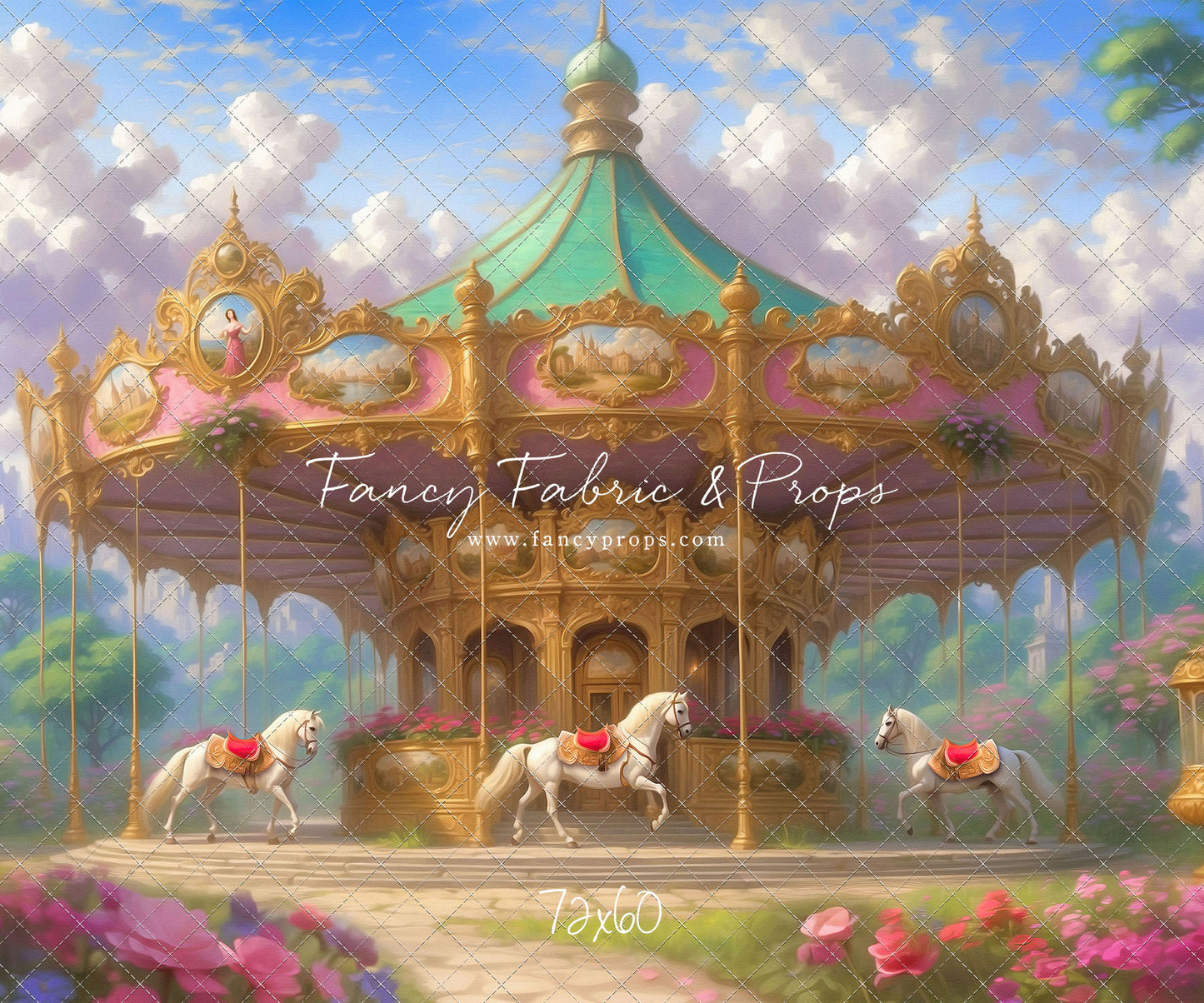 Victorian Elegance Carousel - With Sweep Option