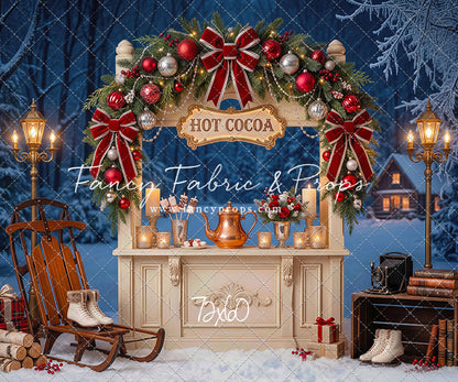 Vintage Cocoa Stand - with Sweep Option