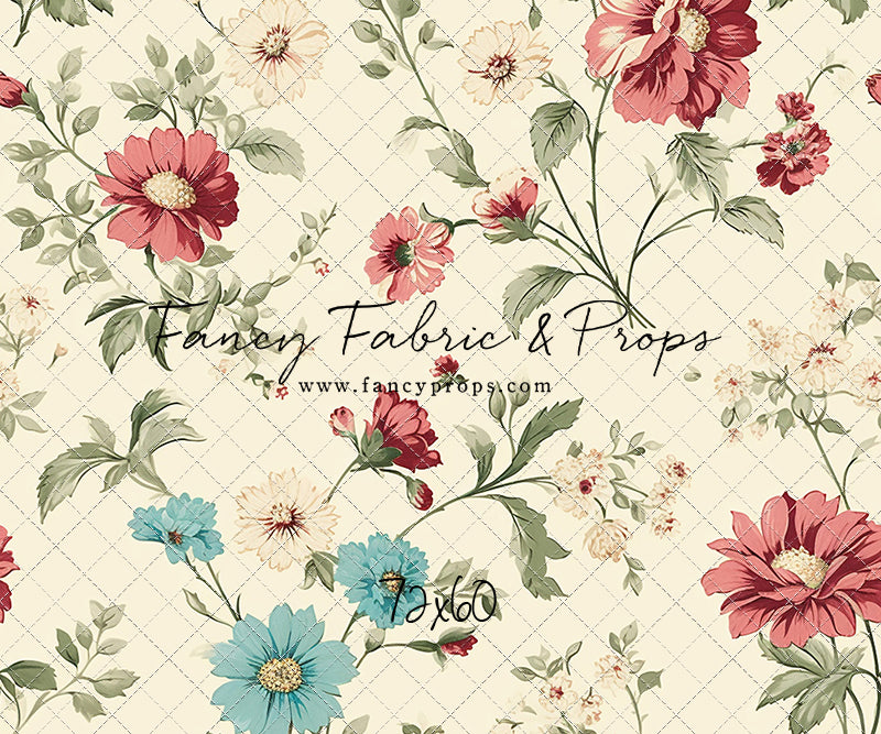 Vintage Bloom Fresco