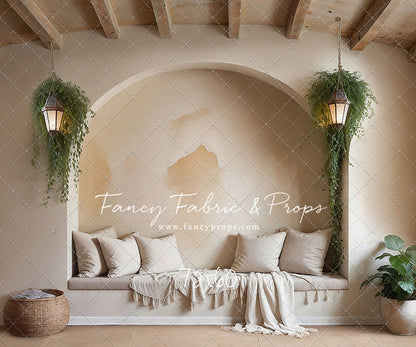 Warm Beige Comforts - Tile Floor - With Sweep Option