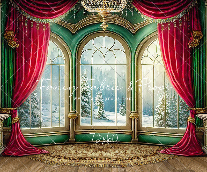 Warm Loving Holiday - Wood Floor Option - with Sweep Option