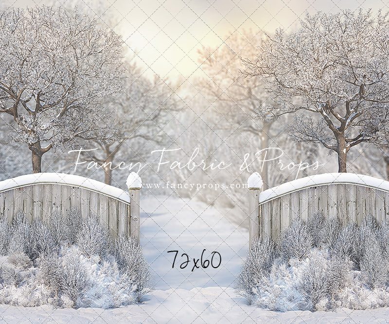 Winter Forest Entrance - with Sweep Option