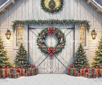 Winter Welcome Barn - with Sweep Option