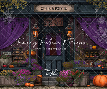 Witch's Hollow Mercantile - With Sweep Option