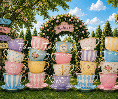 Wonderland Tea Party - With Sweep Option
