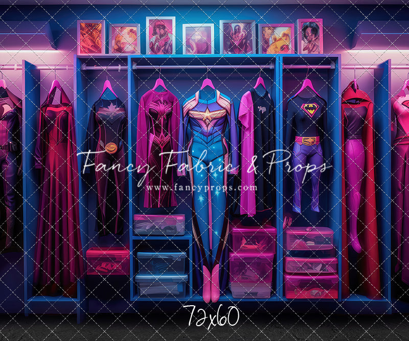 Dress Like A Super Girl- With Sweep Option