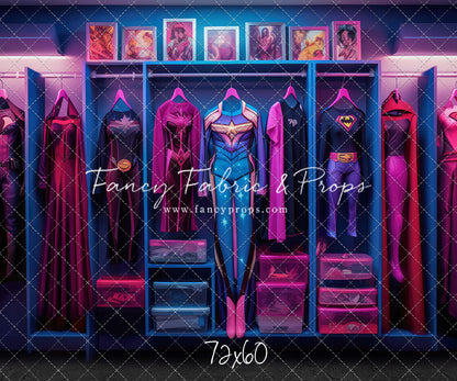 Dress Like A Super Girl- With Sweep Option