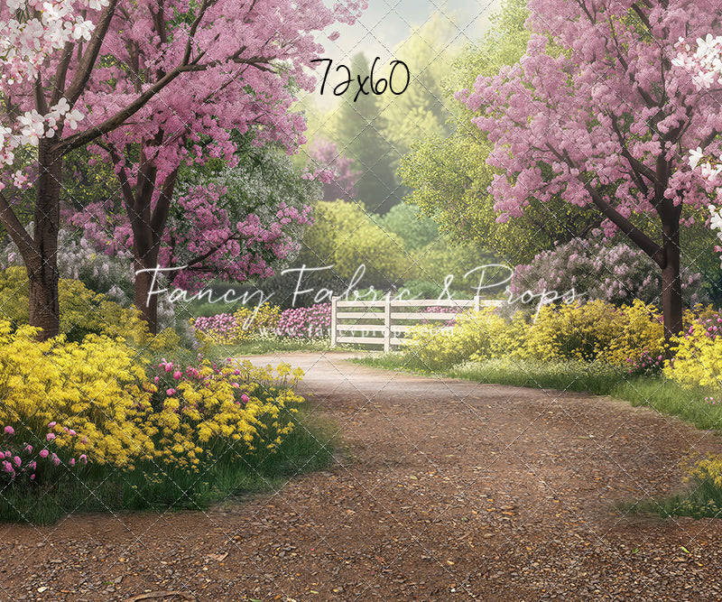 Flowering Spring Path - With Sweep Option