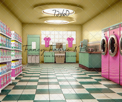 Laundry Day - Yellow - With Sweep Option