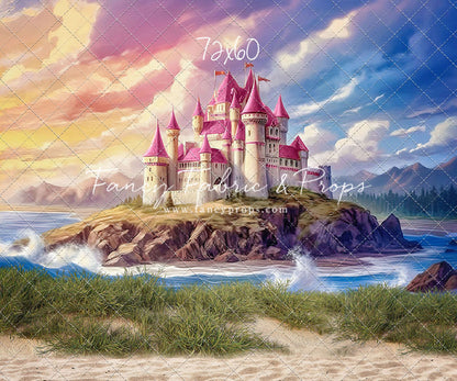 Ocean Side Fortress -Magenta Top- With Sweep Option