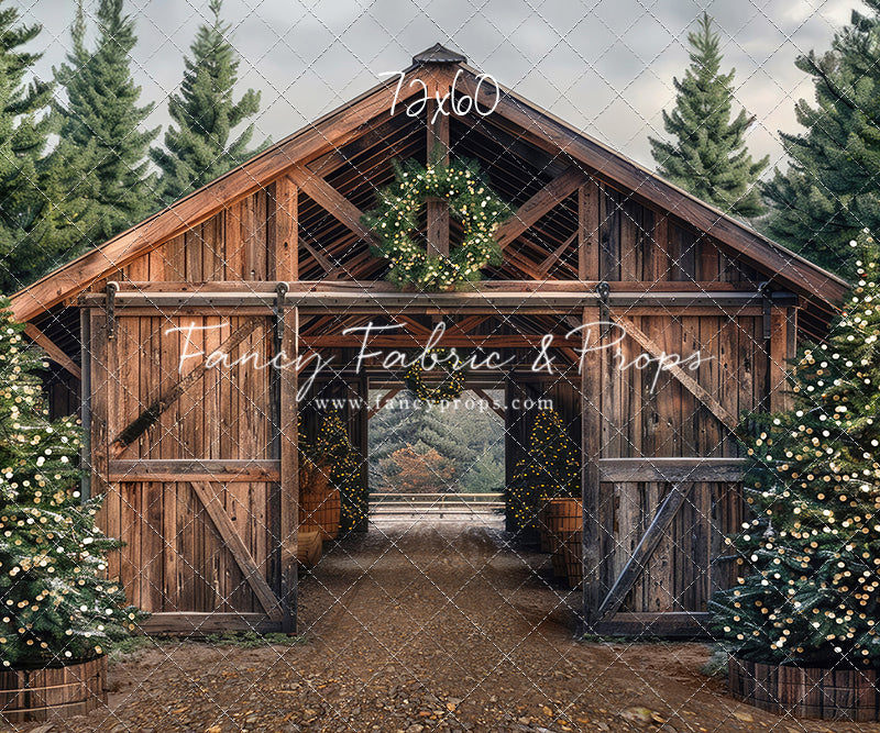 Rustic Country Tree Farm - with Sweep Option