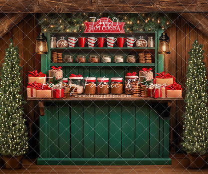 Santa's Cocoa Corner - with Sweep Option