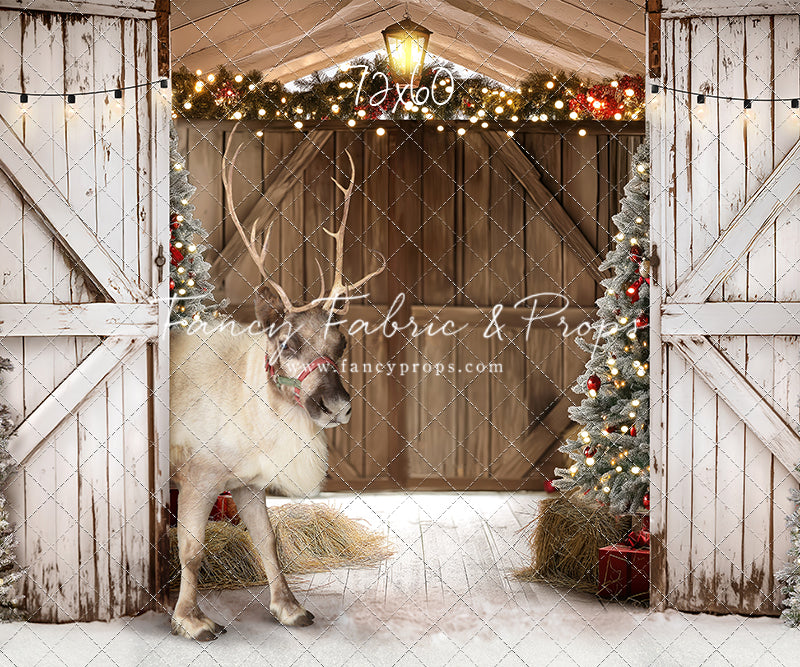 St Nick's Stable - WITH Reindeer - With Sweep Option