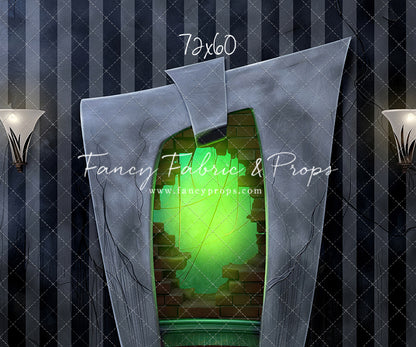 Strange & Unusual Fireplace - With Sweep Option