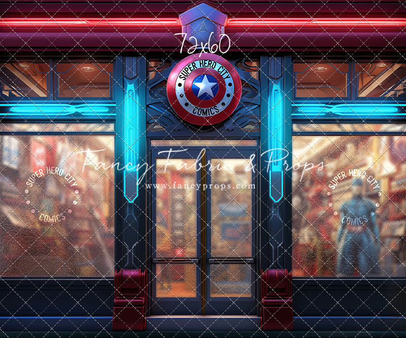 Super Hero City Comics - With Sweep Option