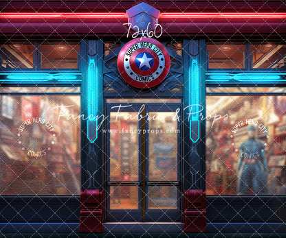 Super Hero City Comics - With Sweep Option