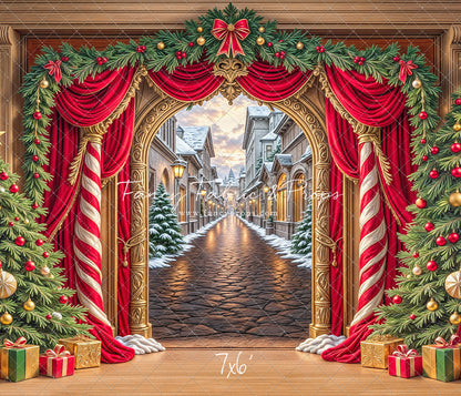 Enchanted Village Entry - with Sweep Option