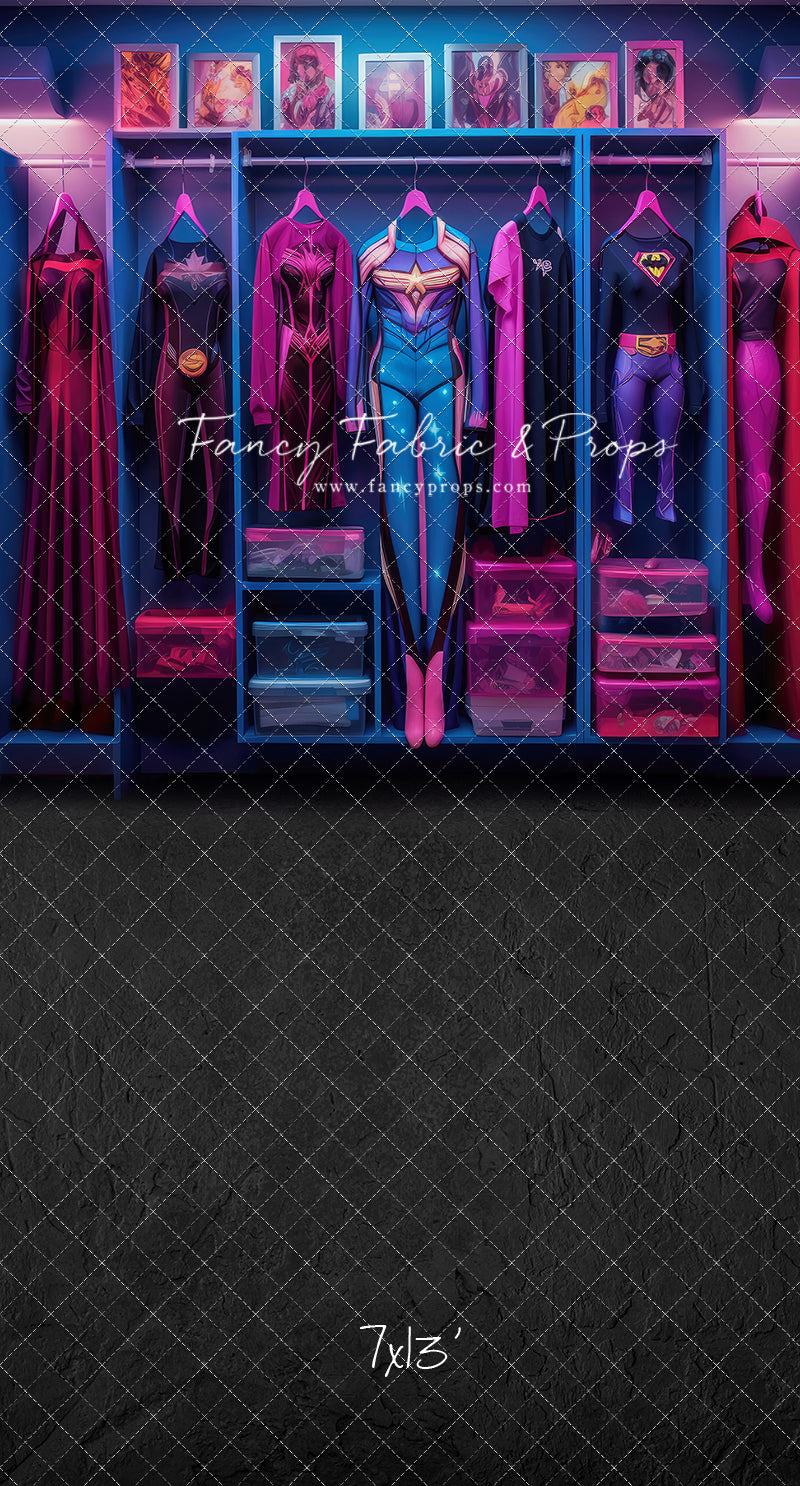 Dress Like A Super Girl- With Sweep Option