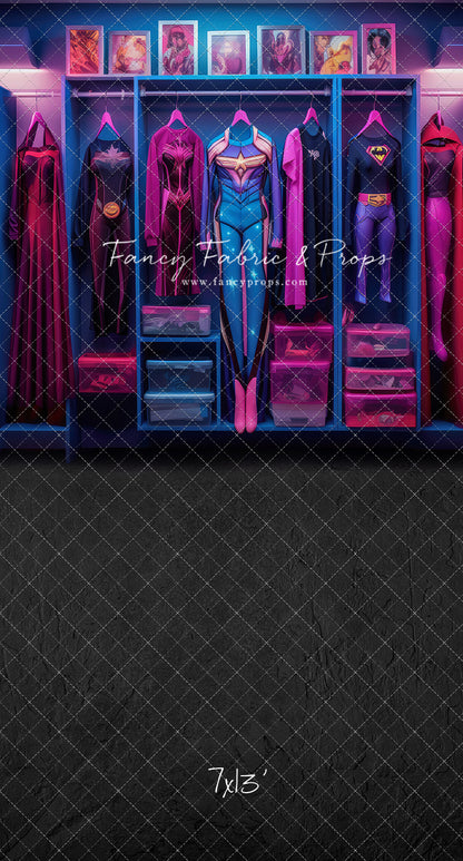 Dress Like A Super Girl- With Sweep Option