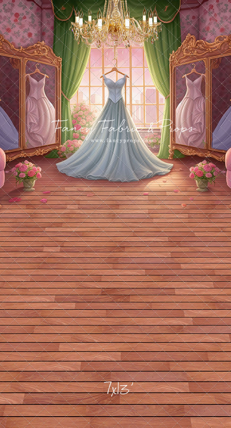 Dress Like A Princess - Ice Blue Dress - With Sweep Option