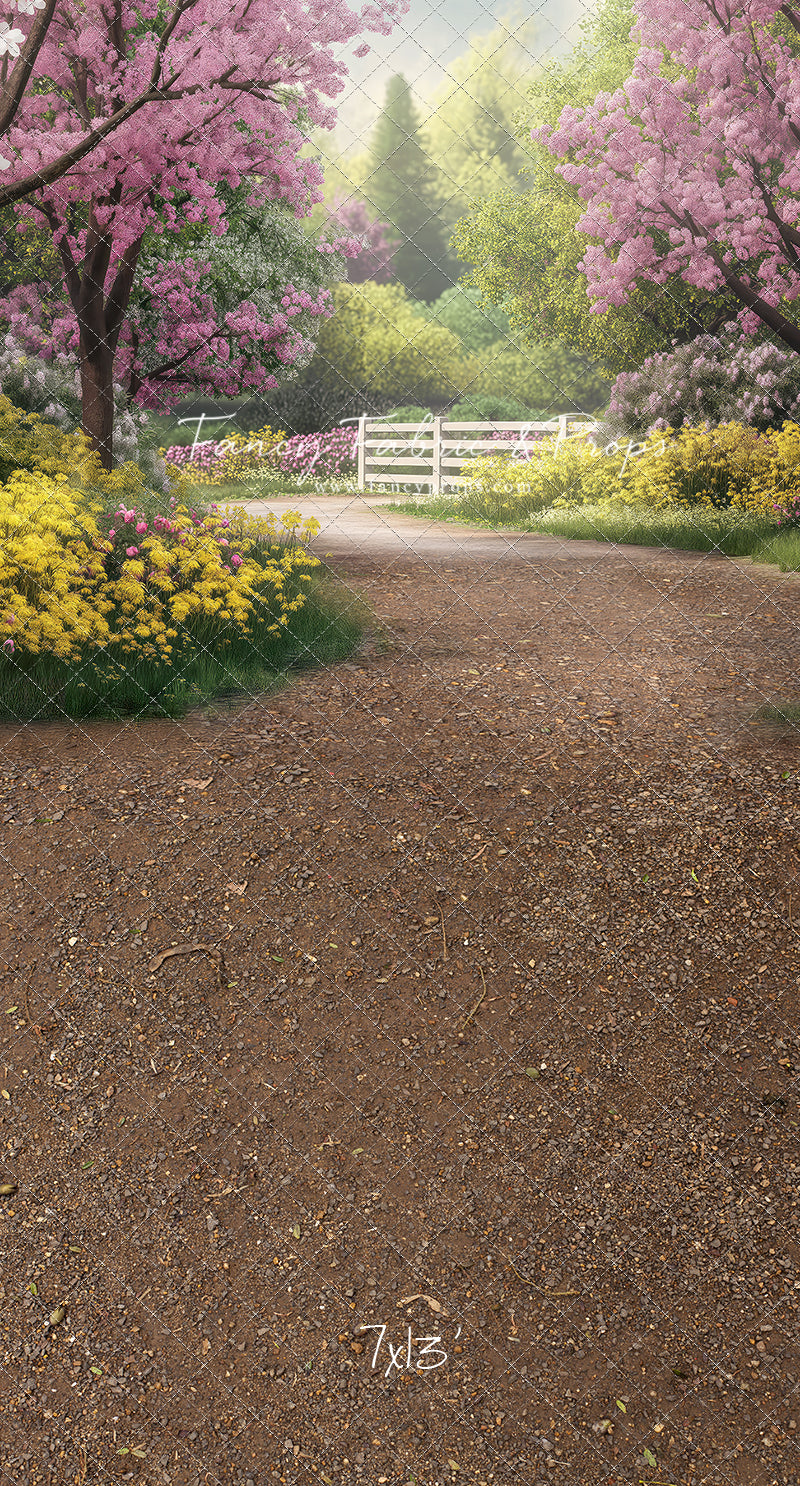 Flowering Spring Path - With Sweep Option