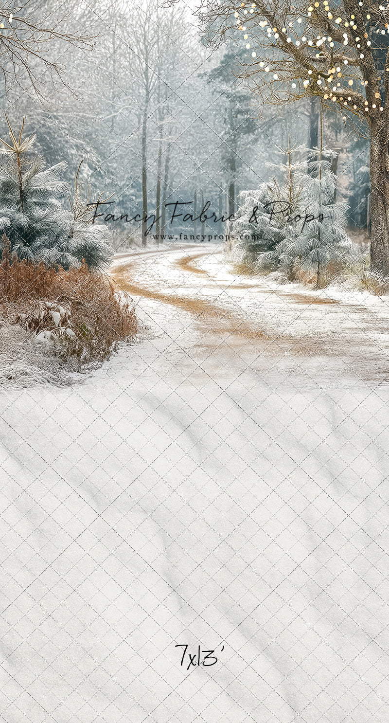 Frosted Country Path - with Sweep Option
