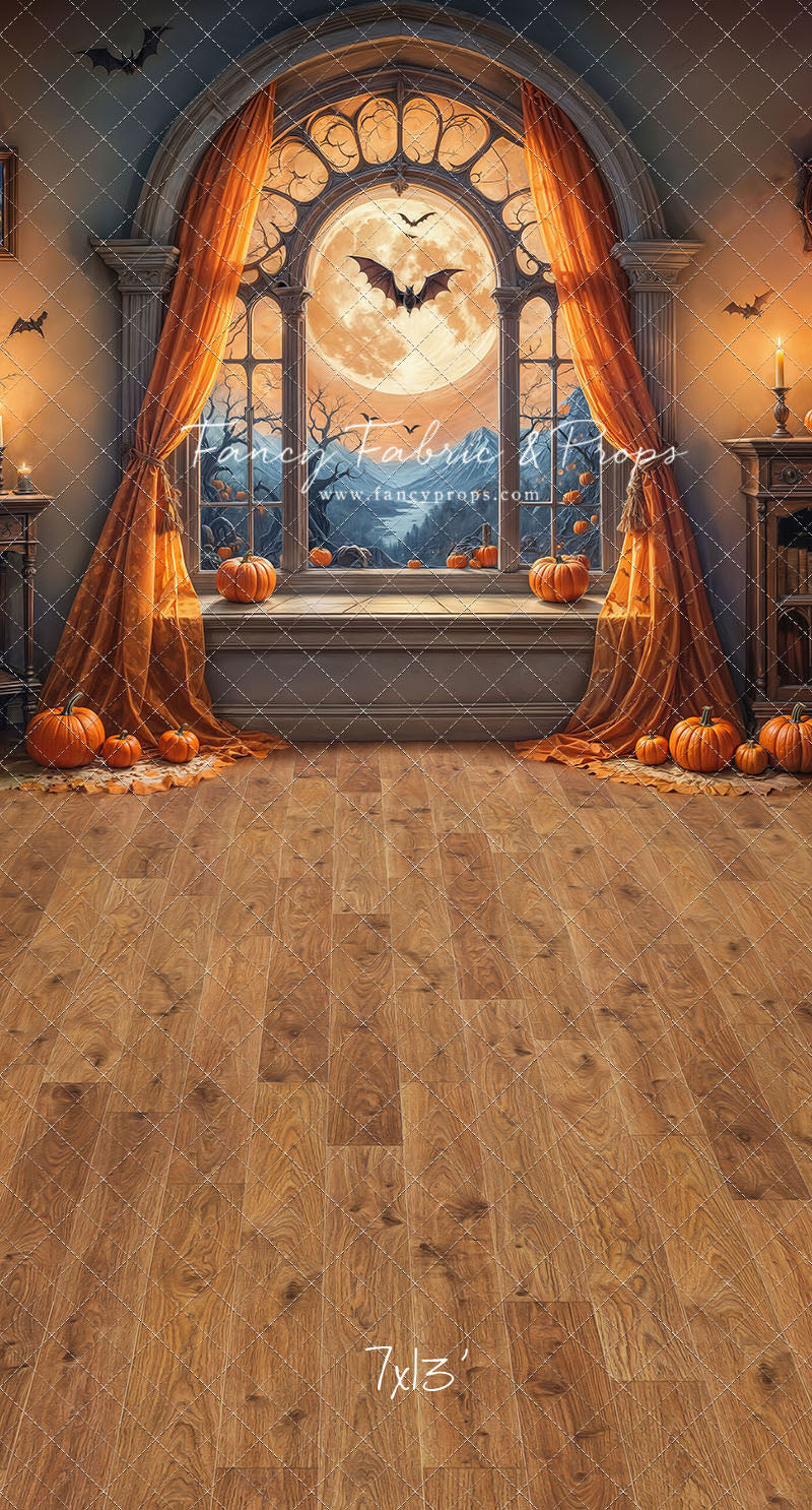 Gothic Moonlit Window - With Sweep Option