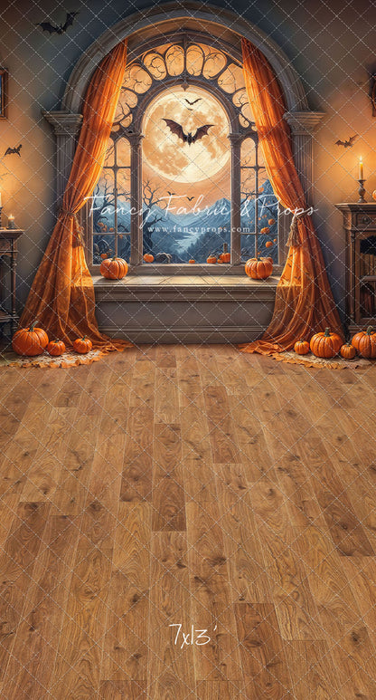 Gothic Moonlit Window - With Sweep Option