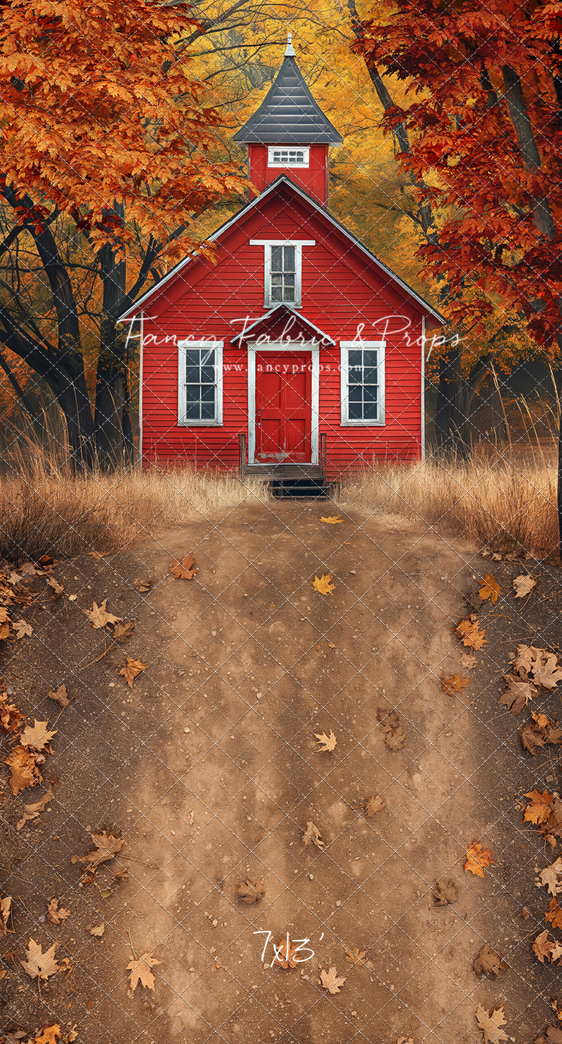 Little Red Schoolhouse - With Sweep Option