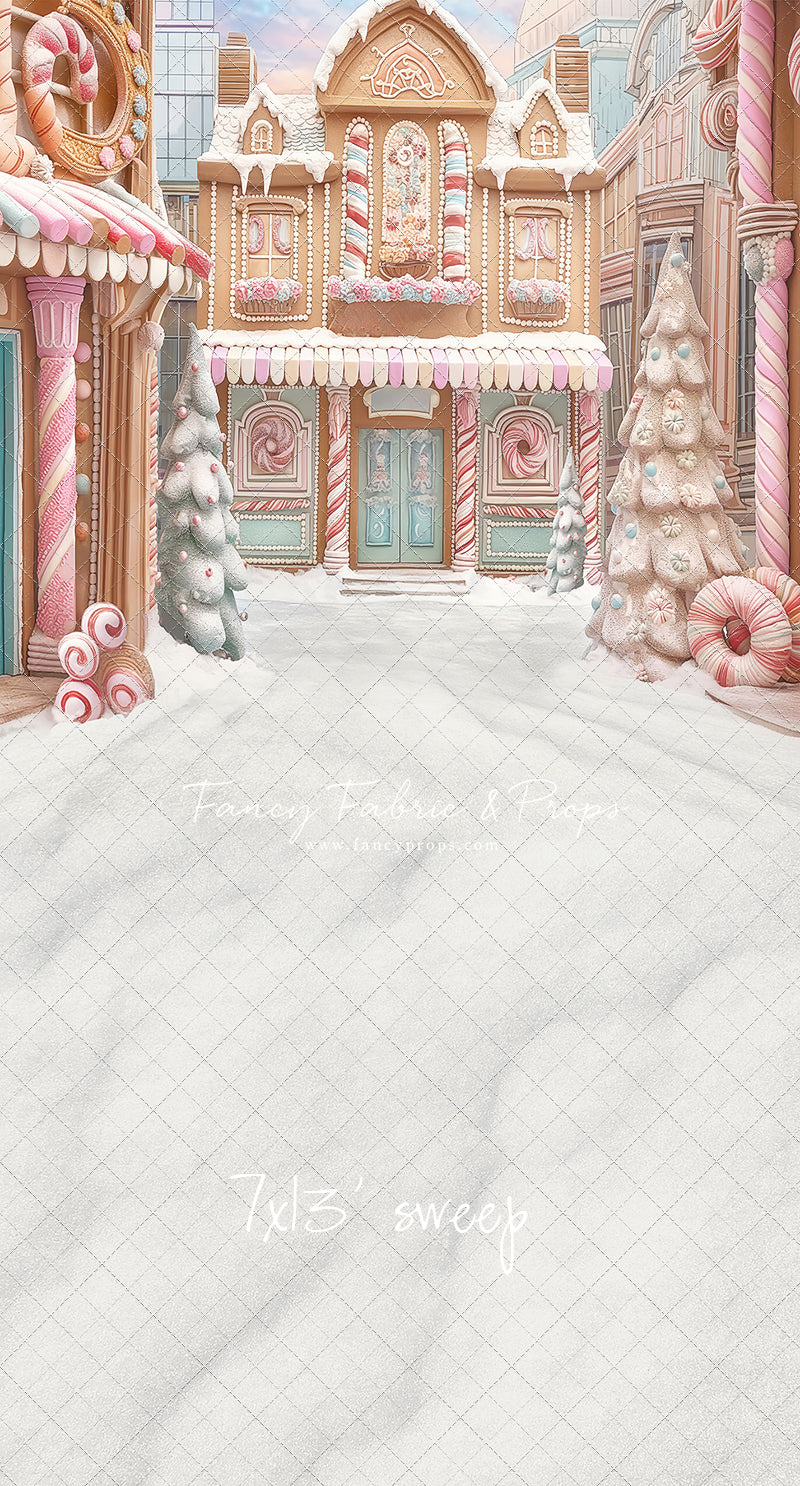 Pastel Gingerbread Street - With Sweep Option