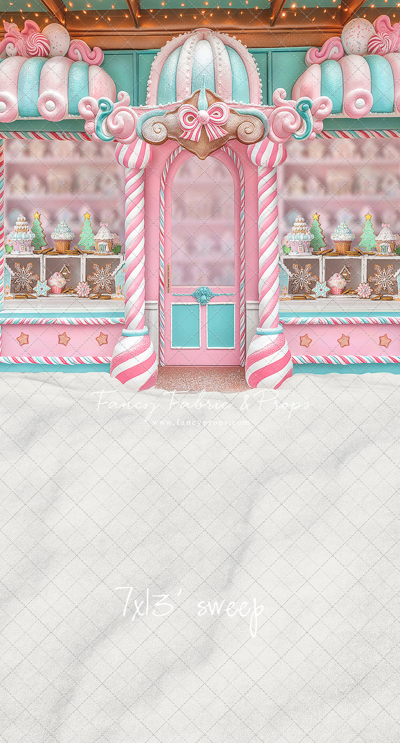 Pastel Gingerbread Store - With Sweep Option