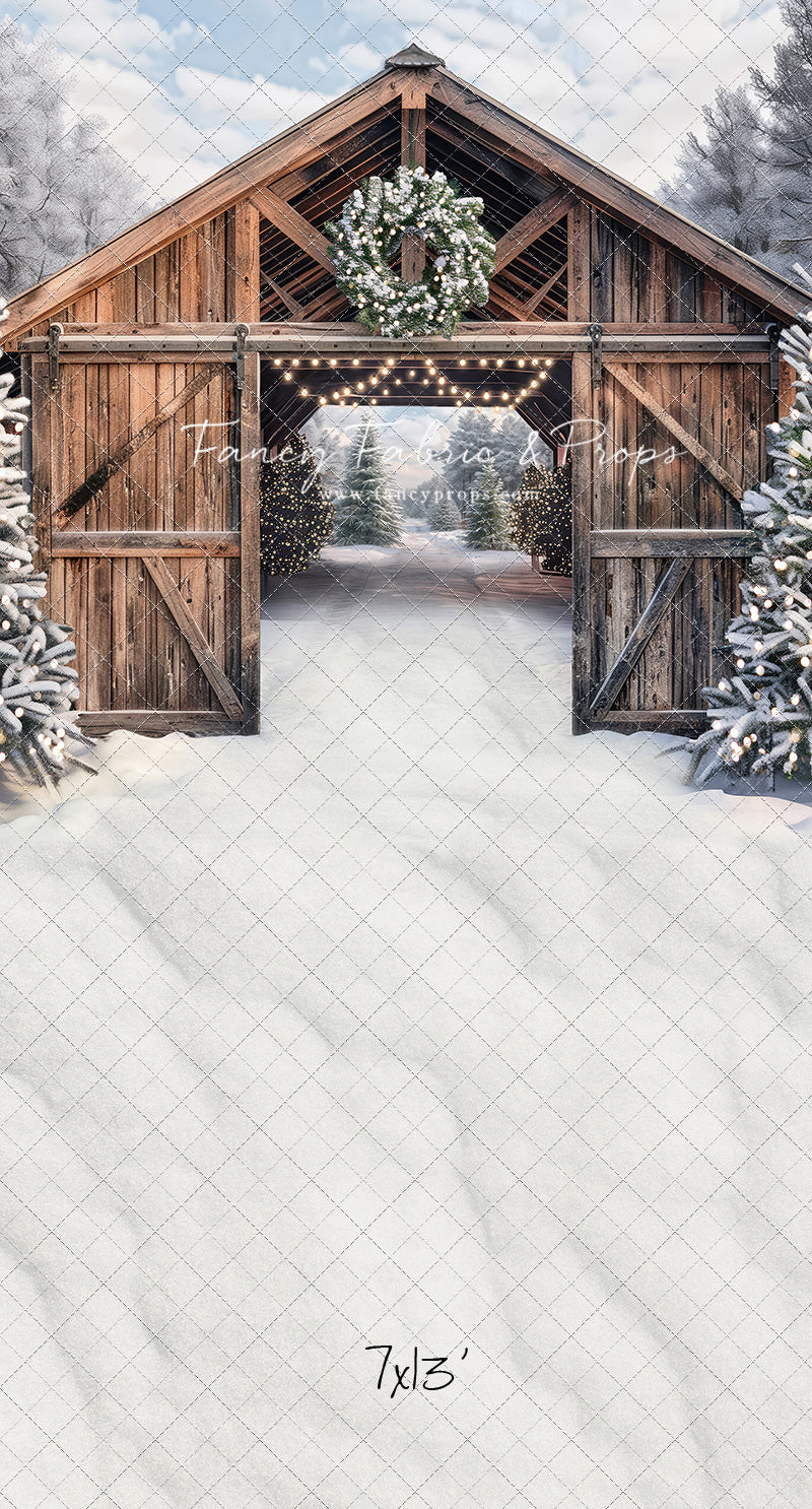 Snowy Mountain Tree Farm - with Sweep Option