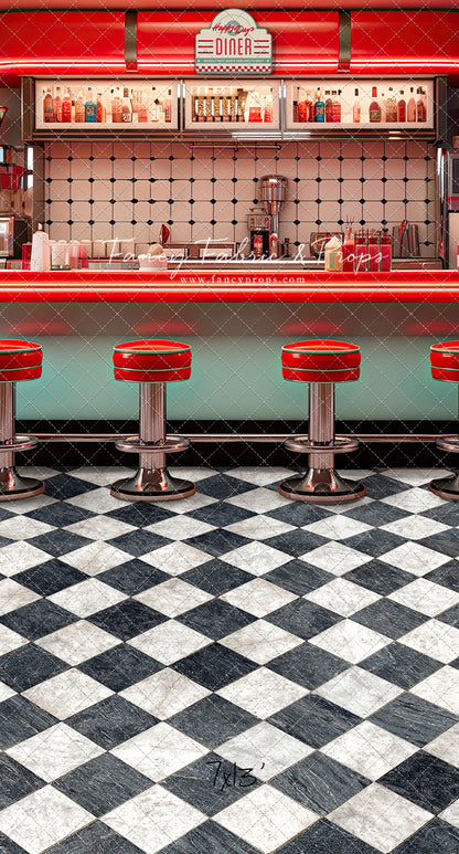 Soda Pop & Sock Hop Diner - With Sweep Option