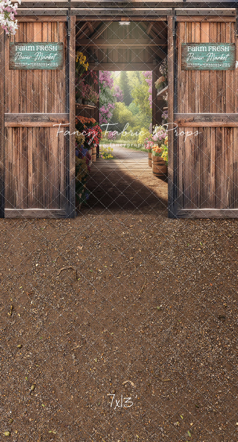 Farm Fresh Flower Barn - With Sweep Option