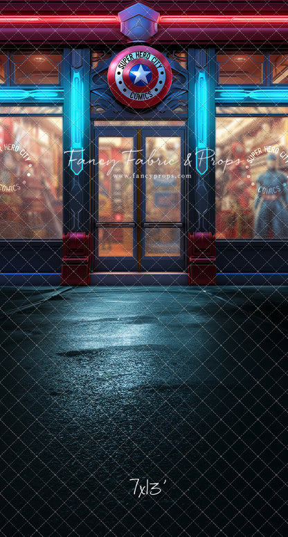 Super Hero City Comics - With Sweep Option