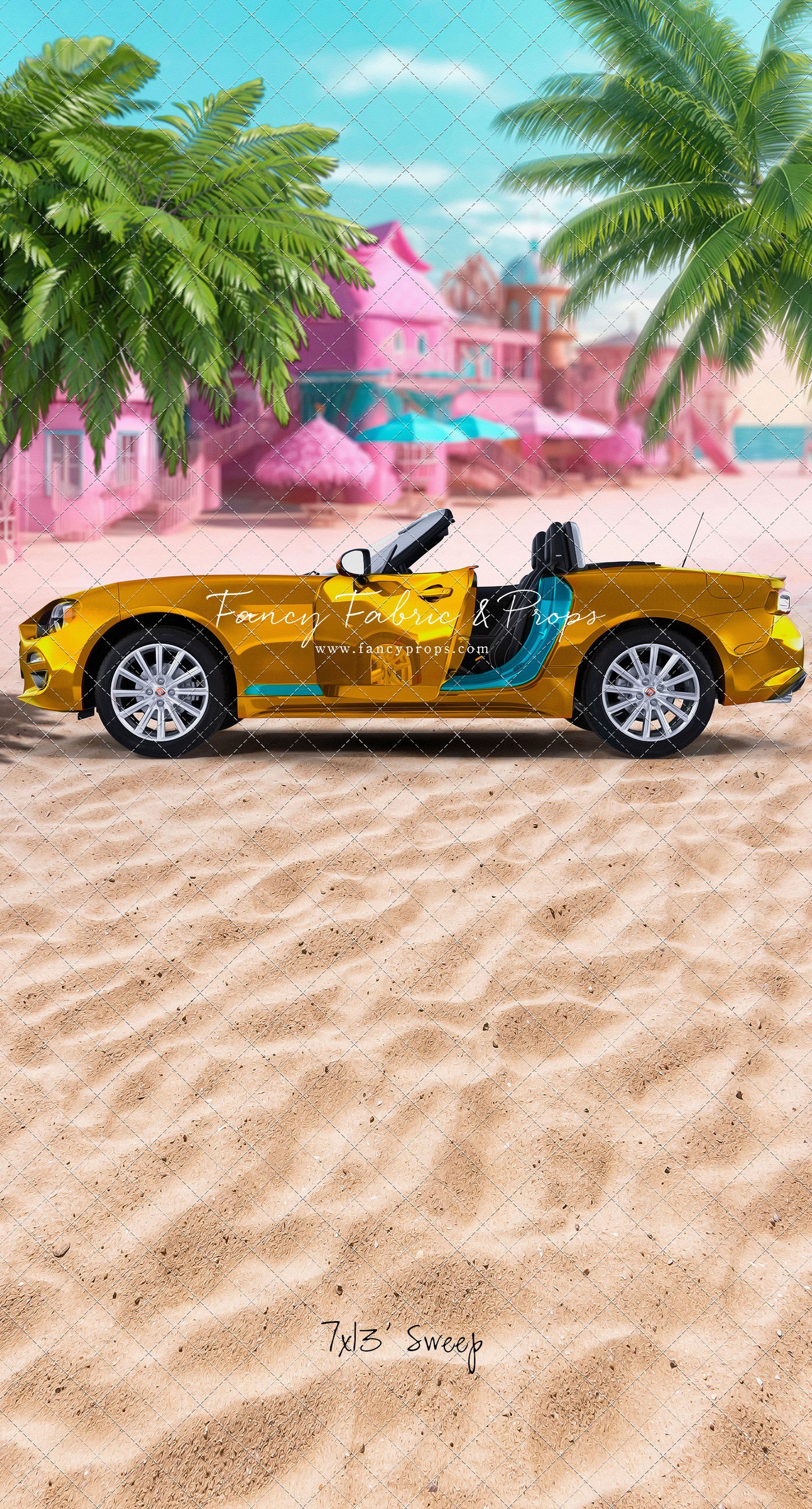 Beach Convertible -Gold - With Sweep Option