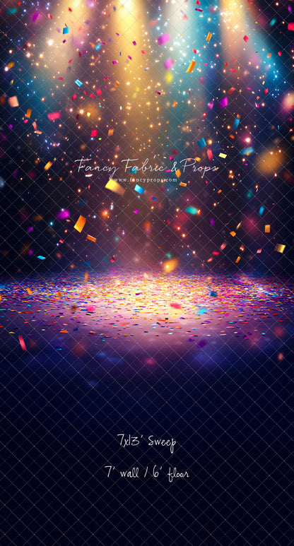 Confetti Crown - With Sweep Option