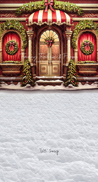 Crimson & Gilt Christmas Emporium - with Sweep Option