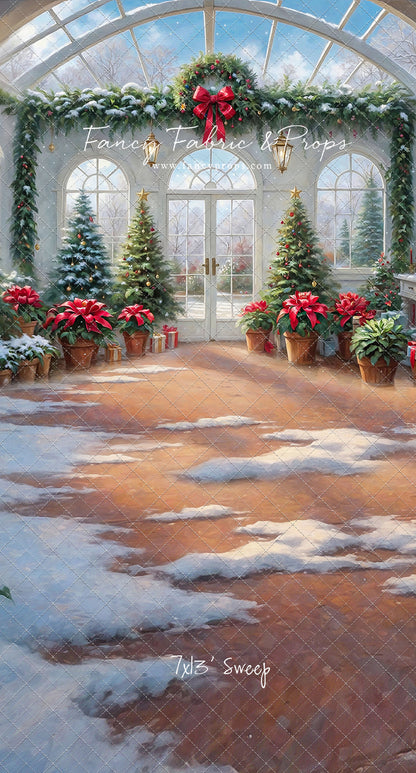 Enchanted Winter Conservatory - With Sweep Option