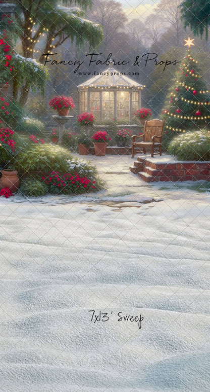 Festive Floral Fantasy - With Sweep Option