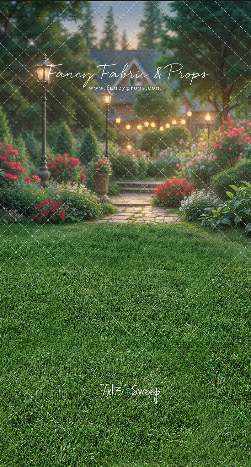 Festive Floral Path - With Sweep Option