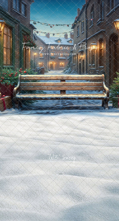 Festive Holiday Avenue - with Sweep Option