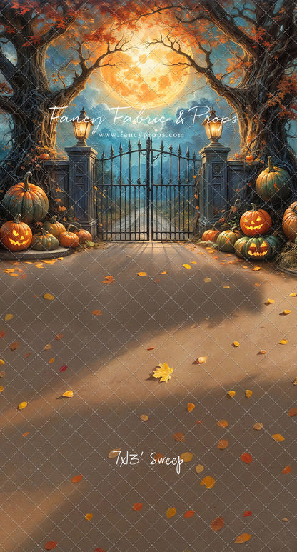 Halloween Lantern Lane - With Sweep Option